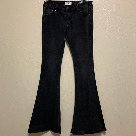 Ag Adriano Goldschmied Denim - Alexa Chung for AG released hem bell bottoms jeans